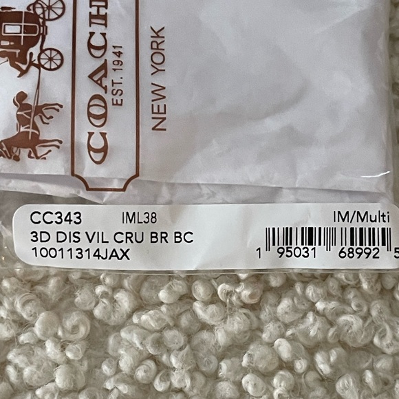 BNWT Coach x Disney Cruella Bear Charm - Picture 4 of 5